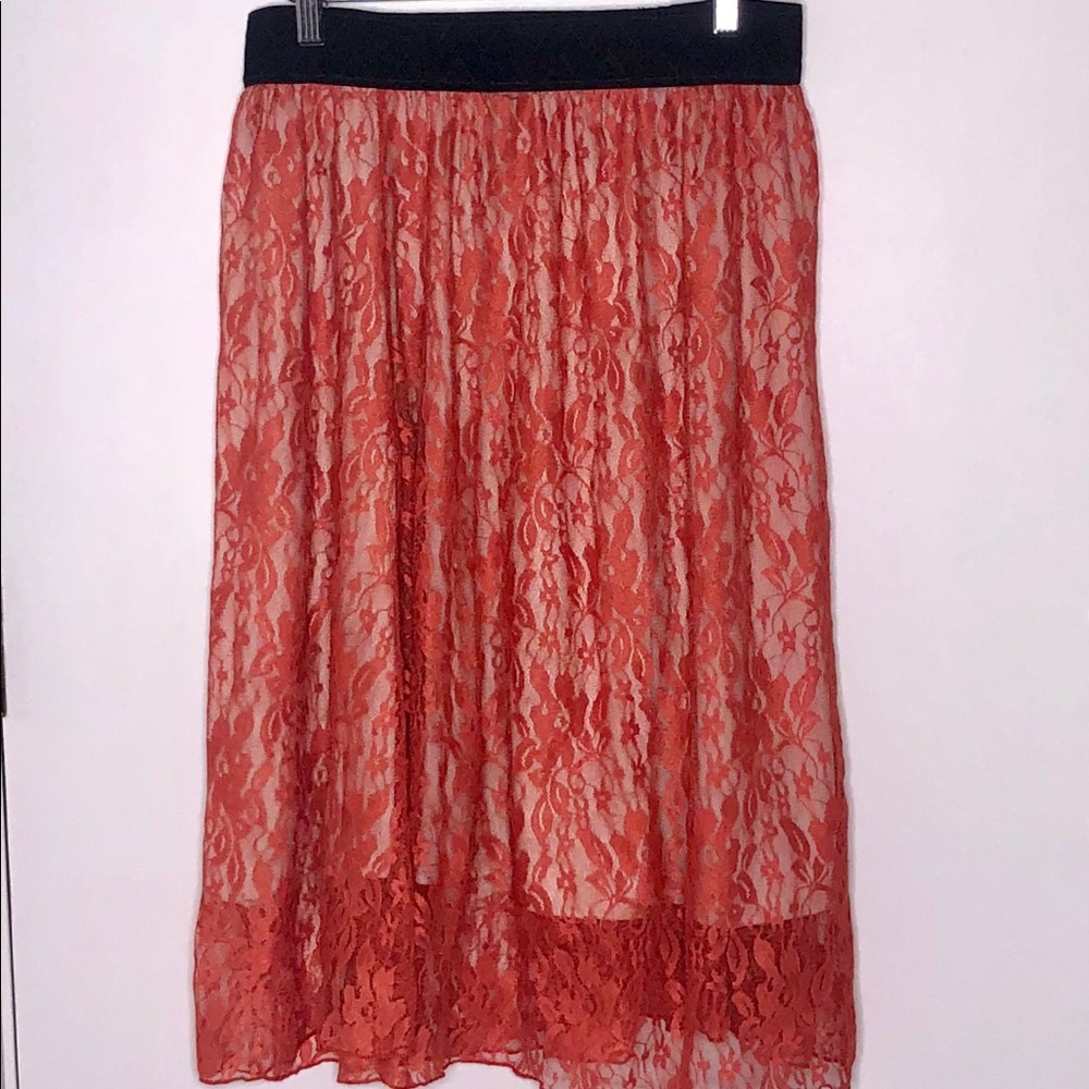 LuLaRoe Lace Lola Skirt